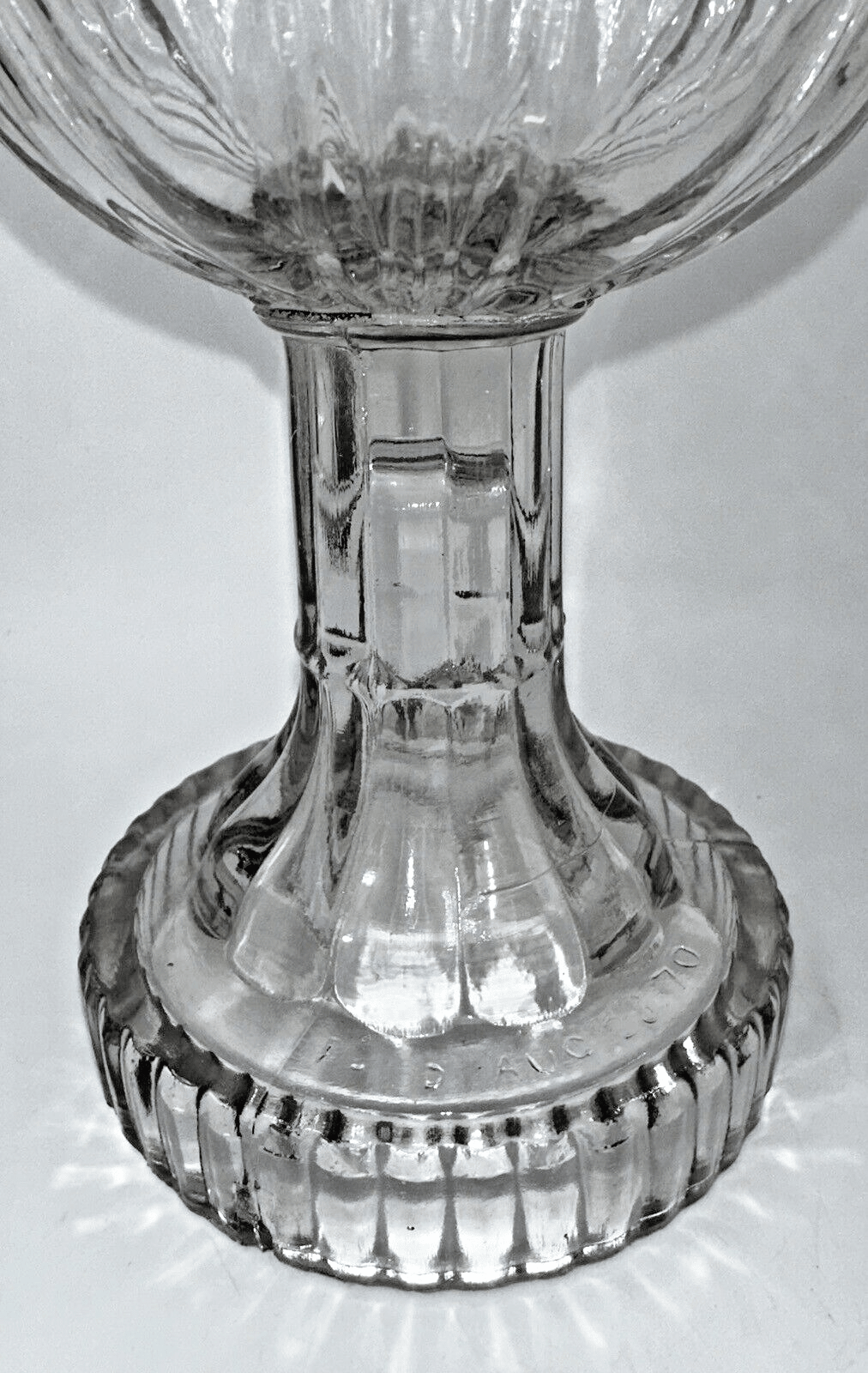 Antique 1870 Patented BEADED LOOP Kerosene Oil Glass Stand Lamp THURO Bk 1 - 96a - AntiquesEtceteraAntique 1870 Patented BEADED LOOP Kerosene Oil Glass Stand Lamp THURO Bk 1 - 96aAntiqueAntiquesEtcetera