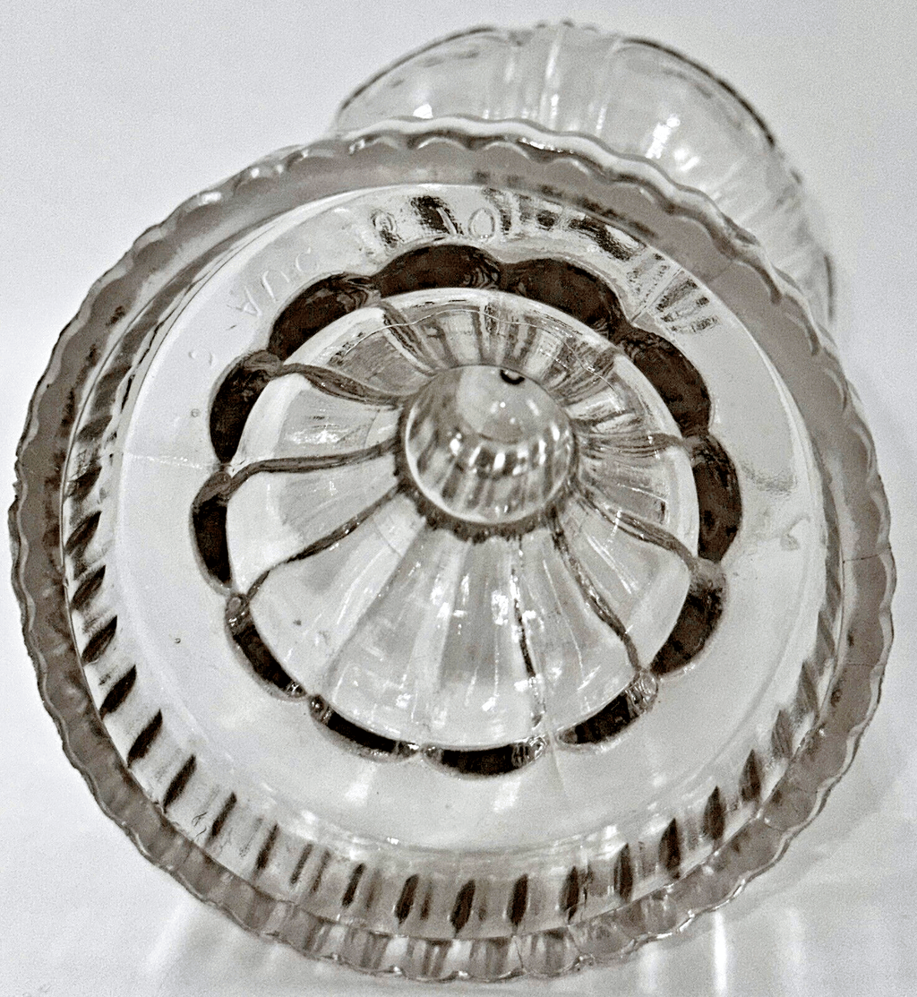 Antique 1870 Patented BEADED LOOP Kerosene Oil Glass Stand Lamp THURO Bk 1 - 96a - AntiquesEtceteraAntique 1870 Patented BEADED LOOP Kerosene Oil Glass Stand Lamp THURO Bk 1 - 96aAntiqueAntiquesEtcetera