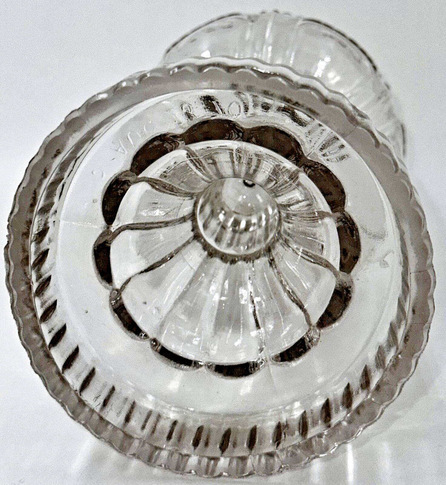 Antique 1870 Patented BEADED LOOP Kerosene Oil Glass Stand Lamp THURO Bk 1 - 96a - AntiquesEtceteraAntique 1870 Patented BEADED LOOP Kerosene Oil Glass Stand Lamp THURO Bk 1 - 96aAntiqueAntiquesEtcetera