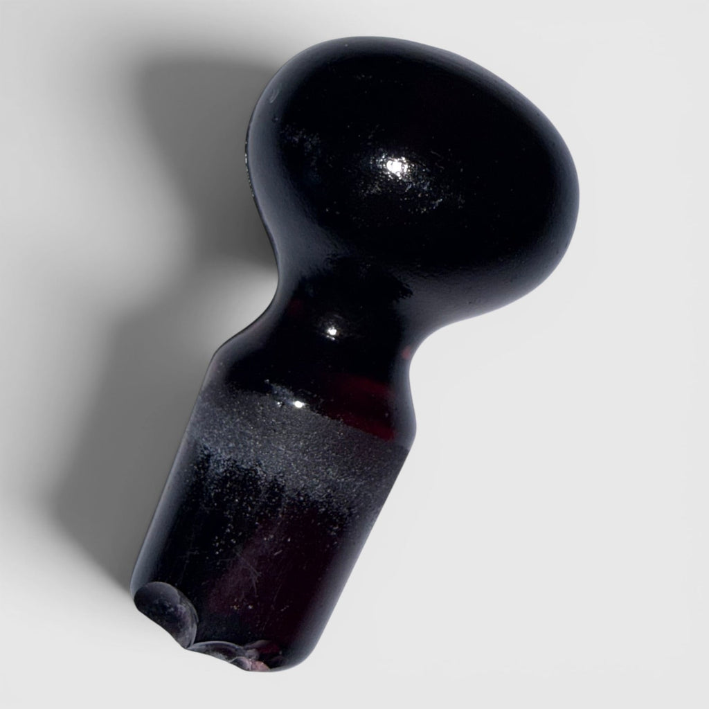 Antique Amethyst Glass Cruet - Pretty Reverse Panel Optic with StopperAntiquesEtcetera