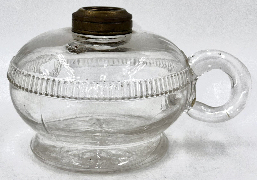 Antique Atterbury FILLEY Pat. 1868 Oil or Kerosene Flat Hand Lamp THURO 1, 128 - b - AntiquesEtceteraAntique Atterbury FILLEY Pat. 1868 Oil or Kerosene Flat Hand Lamp THURO 1, 128 - bAntiqueAntiquesEtcetera