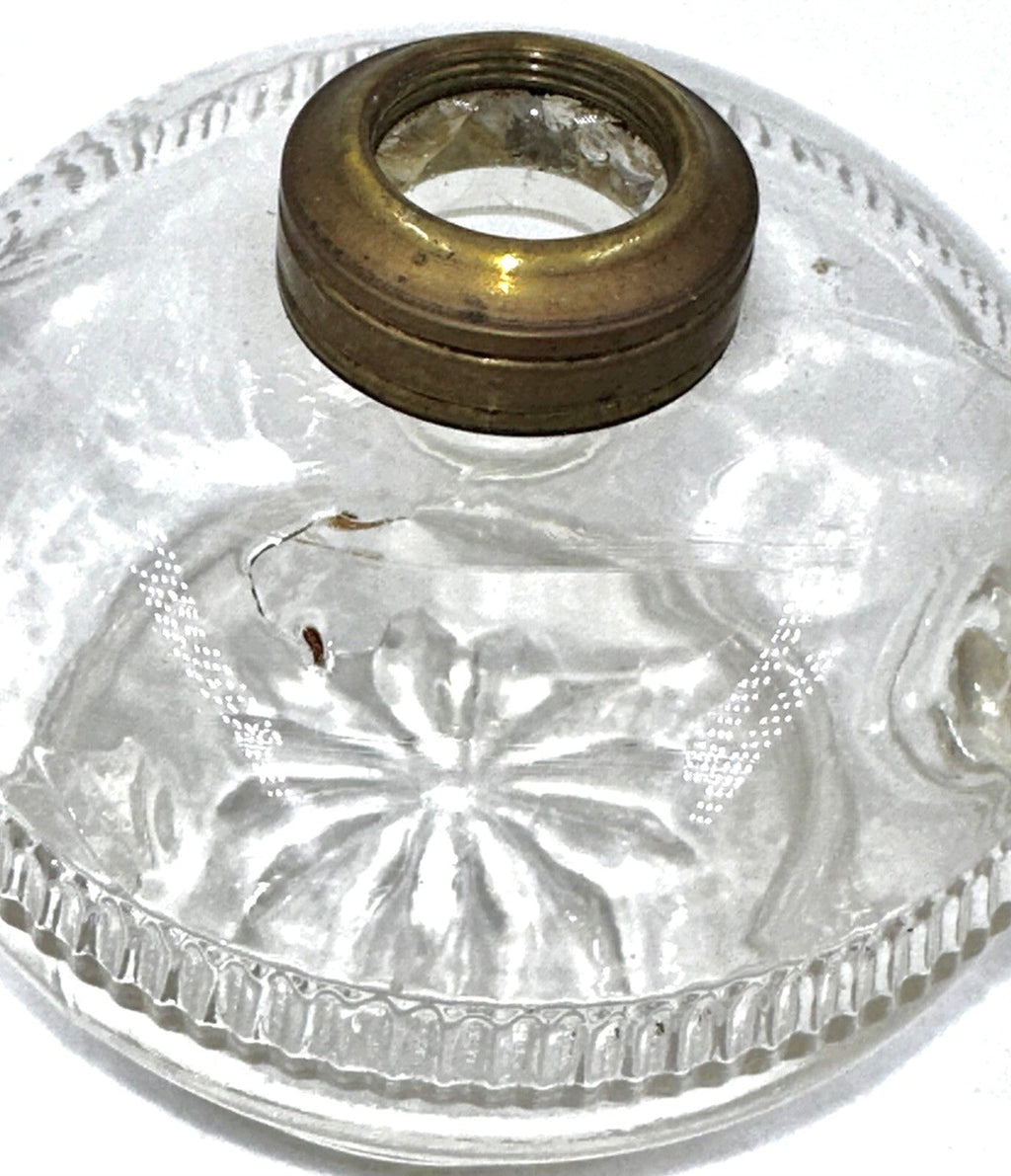 Antique Atterbury FILLEY Pat. 1868 Oil or Kerosene Flat Hand Lamp THURO 1, 128 - b - AntiquesEtceteraAntique Atterbury FILLEY Pat. 1868 Oil or Kerosene Flat Hand Lamp THURO 1, 128 - bAntiqueAntiquesEtcetera