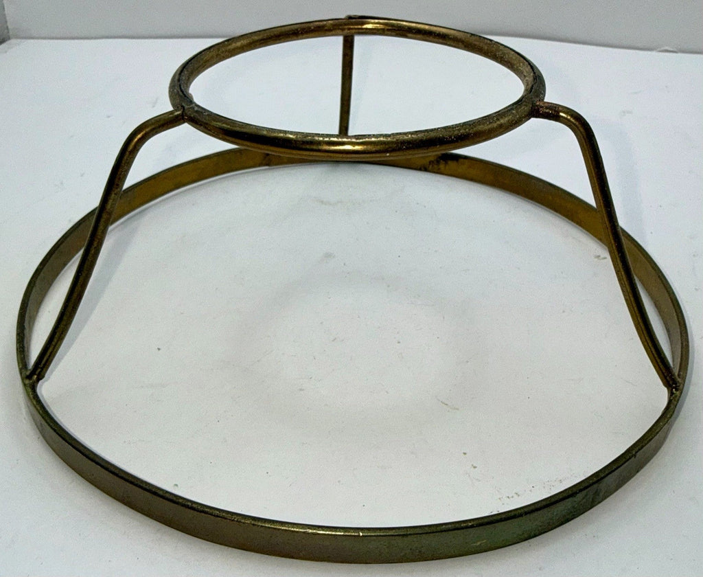Antique Brass 7" Raised Shade Holder Oil Student Lamp 3 1/8" Center Opening - AntiquesEtceteraAntique Brass 7" Raised Shade Holder Oil Student Lamp 3 1/8" Center OpeningAntiqueAntiquesEtcetera