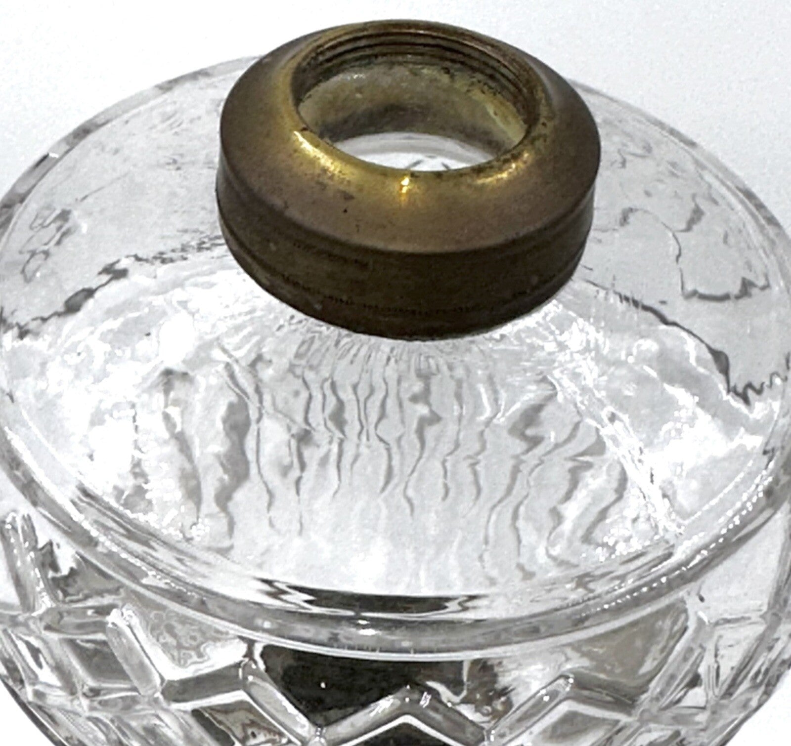 Antique Composite Kerosene Oil Lamp LATTICE BAND and RIB Described Thuro 2, 41 - k - AntiquesEtceteraAntique Composite Kerosene Oil Lamp LATTICE BAND and RIB Described Thuro 2, 41 - kAntiqueAntiquesEtcetera