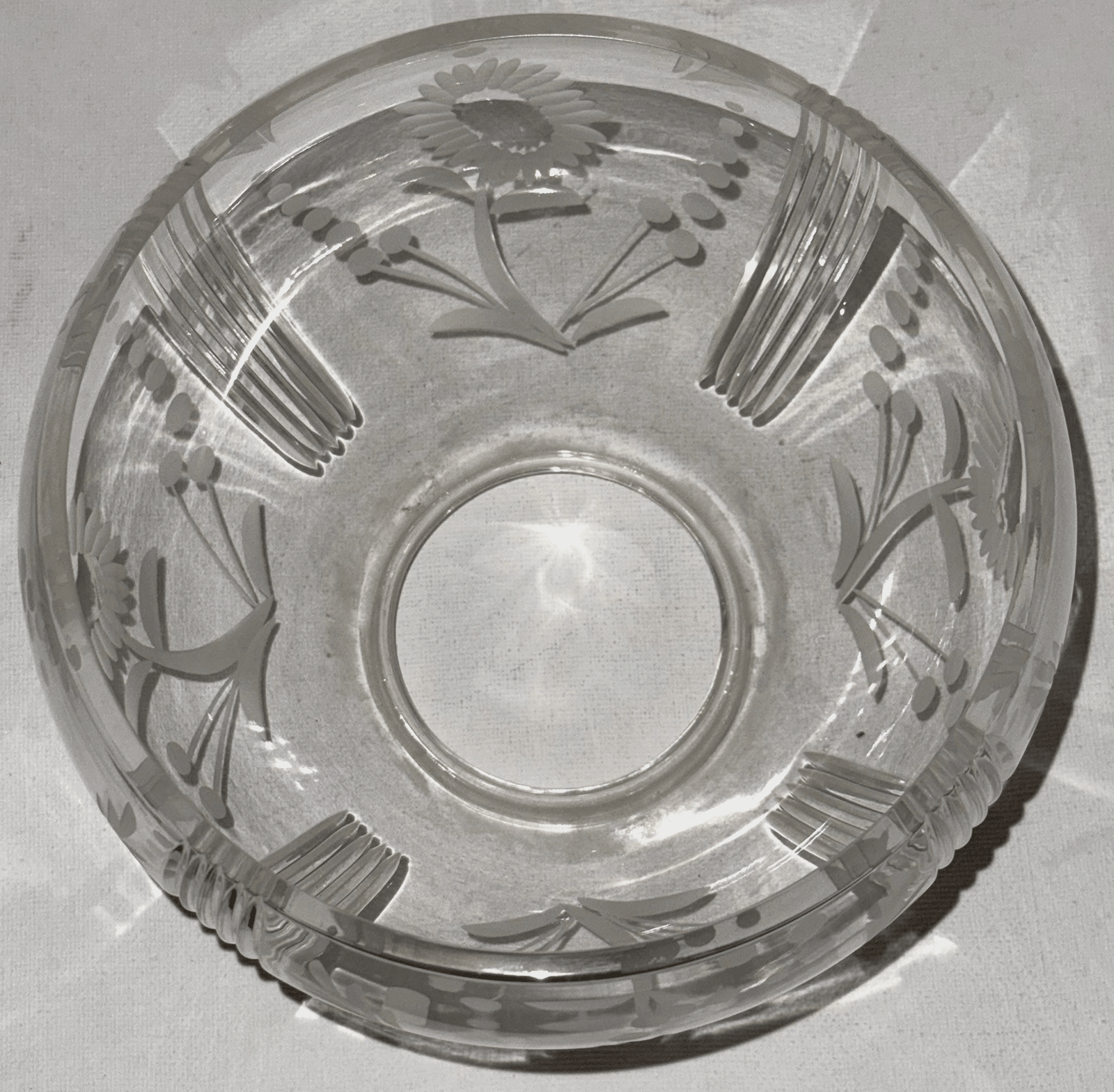 Antique Cut & Engraved Banquet Lamp Shade Glass 3 1/4" Fitter Kerosene Gas Oil - AntiquesEtceteraAntique Cut & Engraved Banquet Lamp Shade Glass 3 1/4" Fitter Kerosene Gas OilUnbrandedAntiquesEtcetera