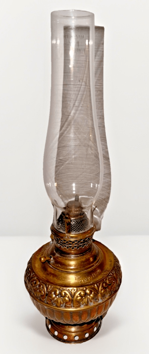 Antique E. Miller THE TINY JUNO Brass Center Draft Kerosene Lamp Hanging Bracket - AntiquesEtceteraAntique E. Miller THE TINY JUNO Brass Center Draft Kerosene Lamp Hanging BracketMillerAntiquesEtcetera
