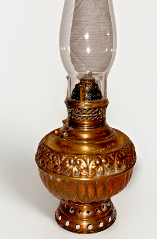 Antique E. Miller THE TINY JUNO Brass Center Draft Kerosene Lamp Hanging Bracket - AntiquesEtceteraAntique E. Miller THE TINY JUNO Brass Center Draft Kerosene Lamp Hanging BracketMillerAntiquesEtcetera