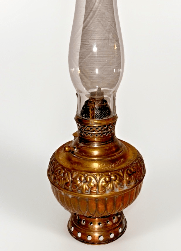 Antique E. Miller THE TINY JUNO Brass Center Draft Kerosene Lamp Hanging Bracket - AntiquesEtceteraAntique E. Miller THE TINY JUNO Brass Center Draft Kerosene Lamp Hanging BracketMillerAntiquesEtcetera