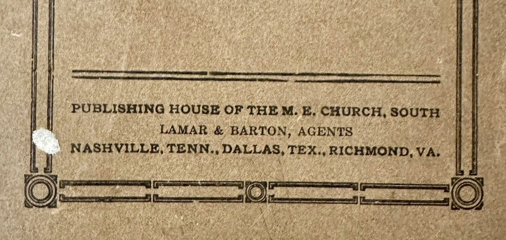 Antique Epworth League Handbook Methodist Episcopal Church South Early 1900s - AntiquesEtceteraAntique Epworth League Handbook Methodist Episcopal Church South Early 1900sAntiquesEtceteraAntiquesEtcetera