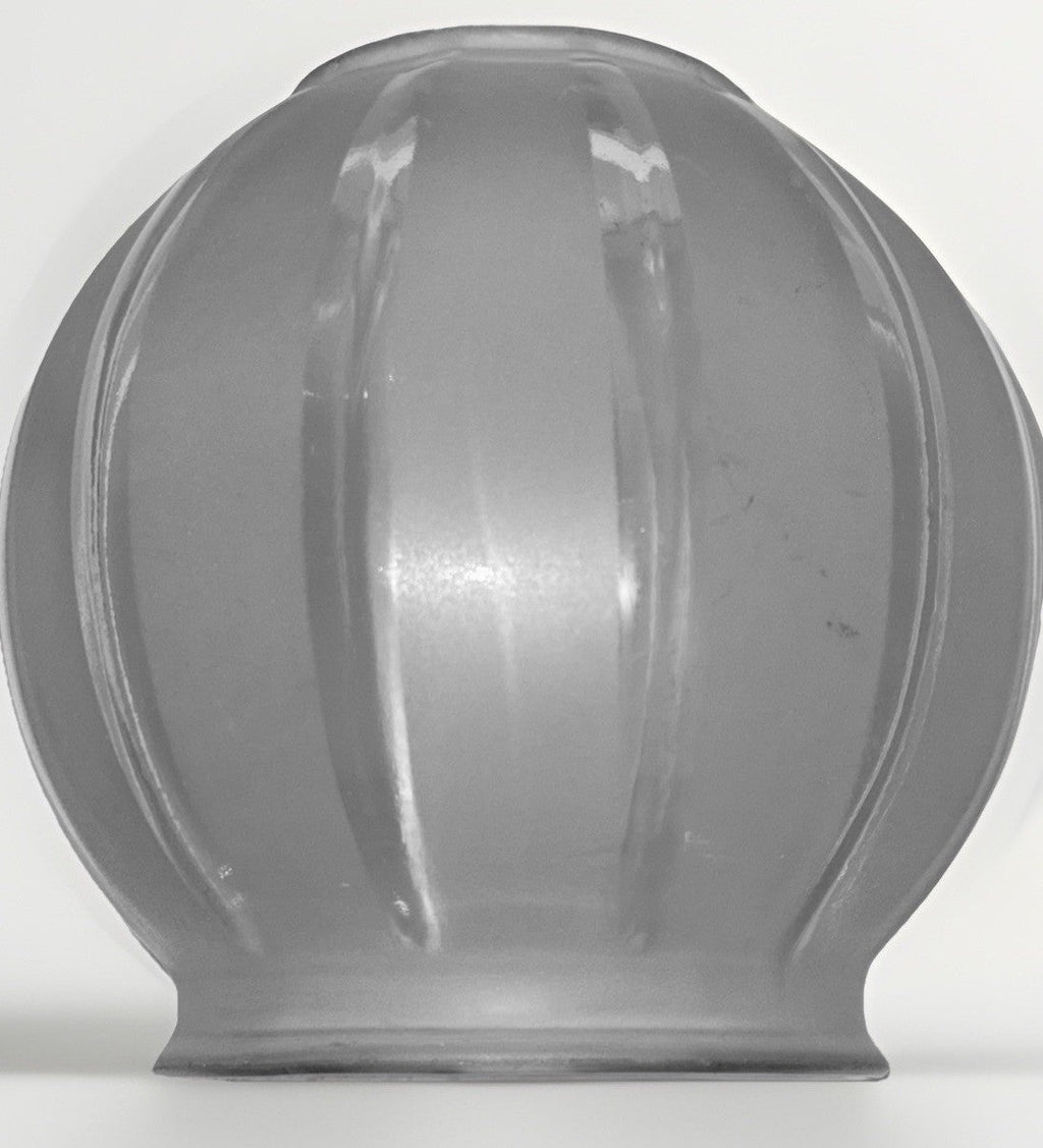 Antique Frosted Glass GWTW Lamp Shade 3 3/8" Fitter Rim 12 Sections Miniature - AntiquesEtceteraAntique Frosted Glass GWTW Lamp Shade 3 3/8" Fitter Rim 12 Sections MiniatureUnbrandedAntiquesEtcetera