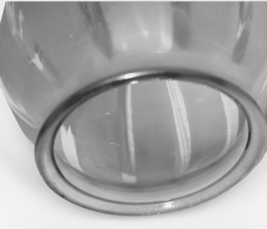 Antique Frosted Glass GWTW Lamp Shade 3 3/8" Fitter Rim 12 Sections Miniature - AntiquesEtceteraAntique Frosted Glass GWTW Lamp Shade 3 3/8" Fitter Rim 12 Sections MiniatureUnbrandedAntiquesEtcetera