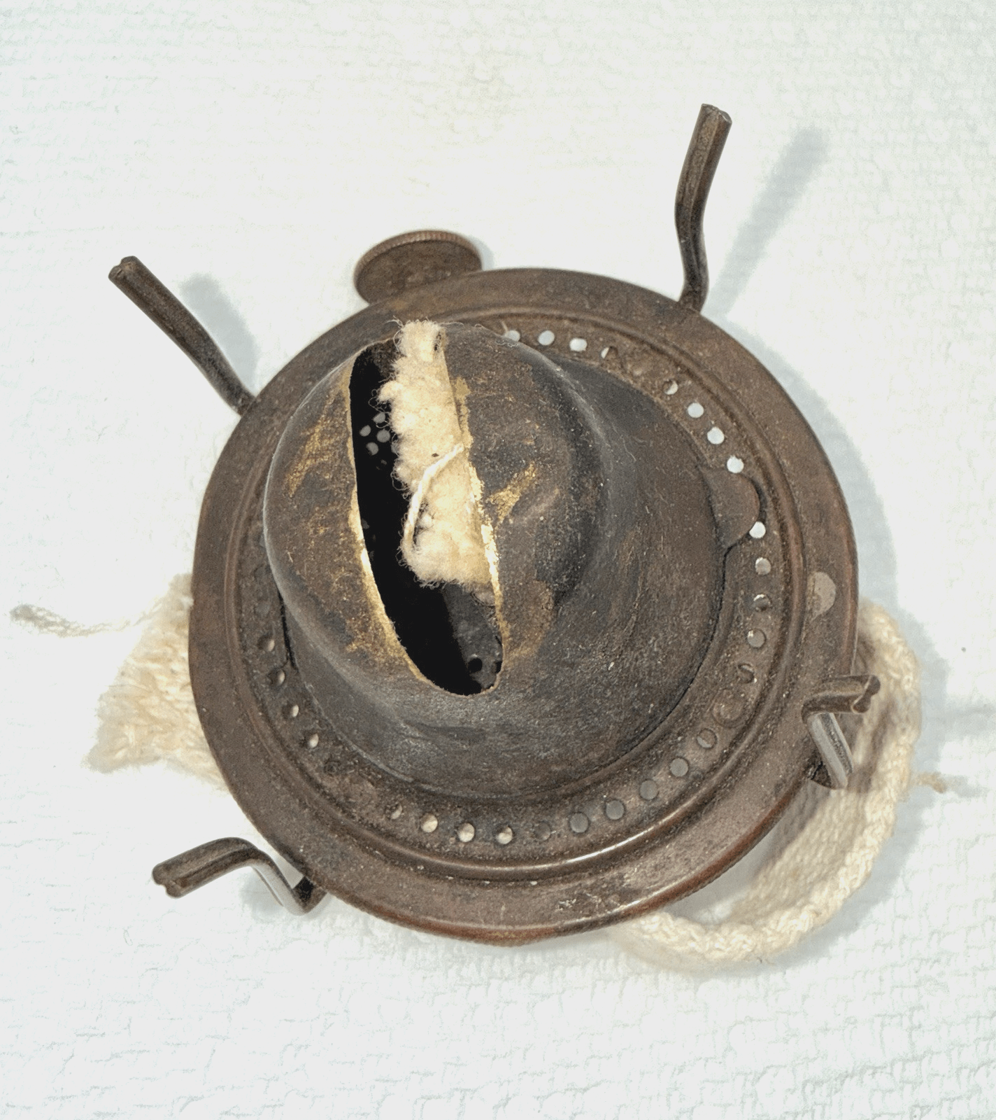 Antique HB&H No. 1 Size Oil Lamp Burner w/ Wick Holmes Booth & Hayden - AntiquesEtceteraAntique HB&H No. 1 Size Oil Lamp Burner w/ Wick Holmes Booth & HaydenHolmes, Booth & HaydenAntiquesEtcetera
