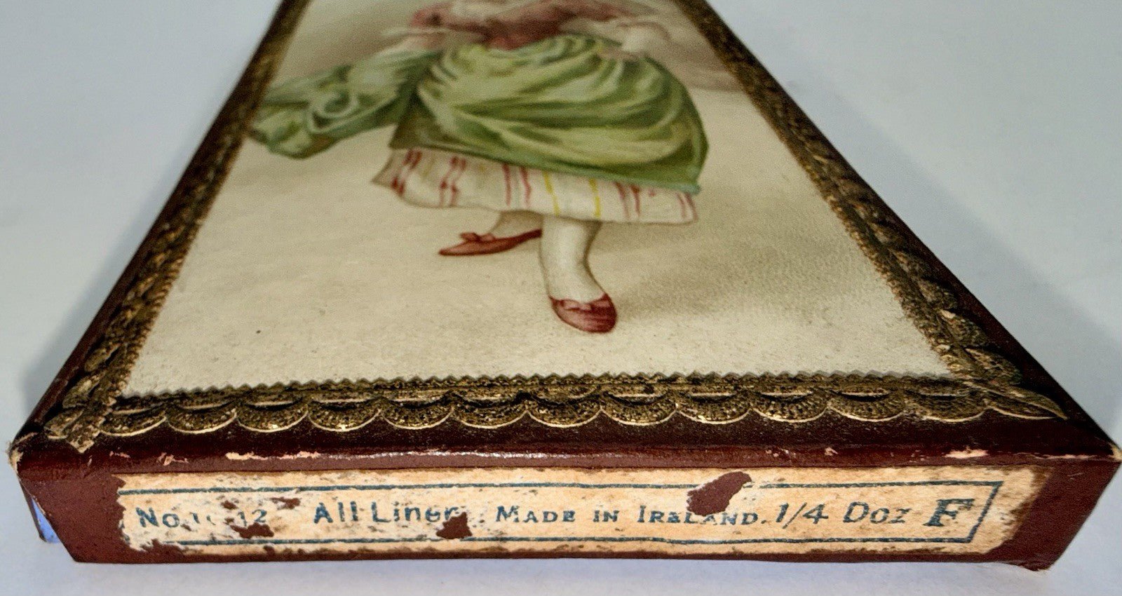 Antique Ireland Cosmetic Box with Breath Perfume Envelope EJ Hoadley Hartford Ct - AntiquesEtceteraAntique Ireland Cosmetic Box with Breath Perfume Envelope EJ Hoadley Hartford CtE J HoadleyAntiquesEtcetera
