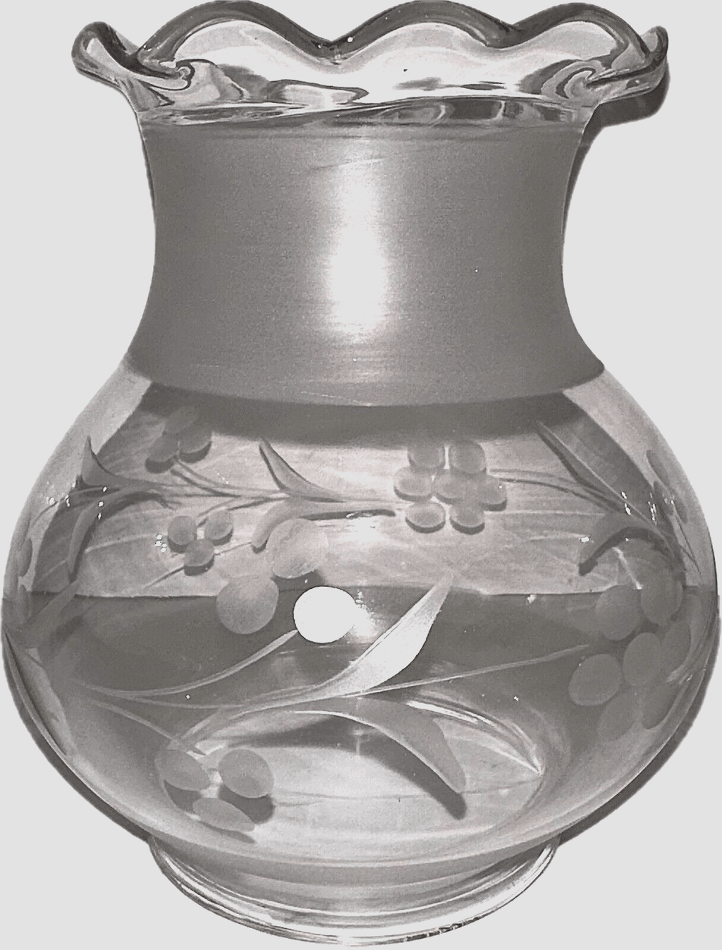 Antique Kerosene Oil Oregon Glass Lamp Shade Wheel Cut Daisy Garland 3 3/8" Rim - AntiquesEtceteraAntique Kerosene Oil Oregon Glass Lamp Shade Wheel Cut Daisy Garland 3 3/8" RimAntiqueAntiquesEtcetera