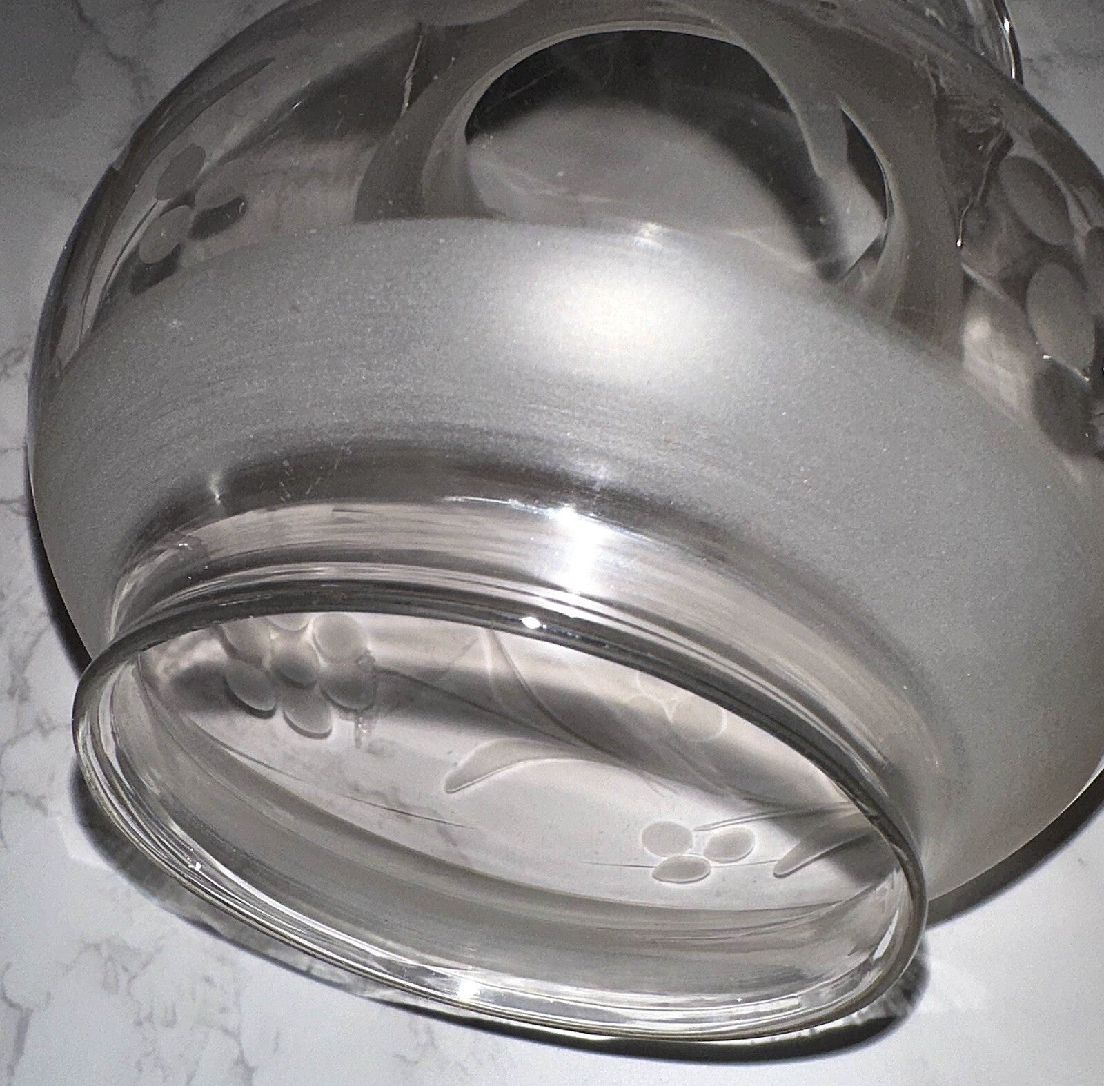 Antique Kerosene Oil Oregon Glass Lamp Shade Wheel Cut Daisy Garland 3 3/8" Rim - AntiquesEtceteraAntique Kerosene Oil Oregon Glass Lamp Shade Wheel Cut Daisy Garland 3 3/8" RimAntiqueAntiquesEtcetera