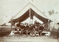 Antique Military Photograph Assorted Soldiers in Army Tent Palm Trees Background - AntiquesEtceteraAntique Military Photograph Assorted Soldiers in Army Tent Palm Trees BackgroundAntiquesEtceteraAntiquesEtcetera