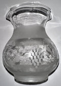 Antique Oil Kerosene Glass Oregon Lamp Shade w/ Intricate Victorian Grape Motif - AntiquesEtceteraAntique Oil Kerosene Glass Oregon Lamp Shade w/ Intricate Victorian Grape MotifAntiqueAntiquesEtcetera