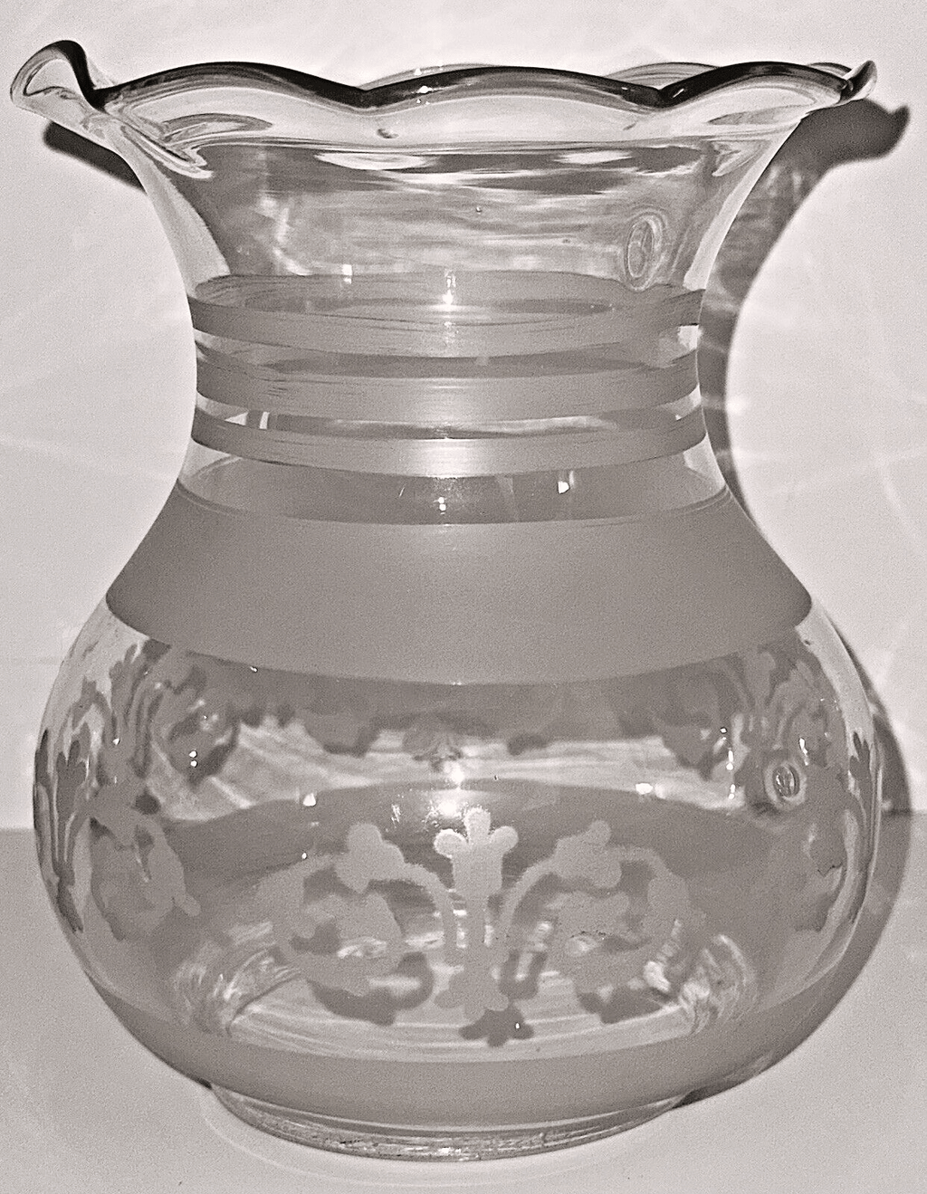 Antique Oil Kerosene Oregon Lamp Shade Cut & Engraved Glass Victorian Botanical - AntiquesEtceteraAntique Oil Kerosene Oregon Lamp Shade Cut & Engraved Glass Victorian BotanicalAntiqueAntiquesEtcetera