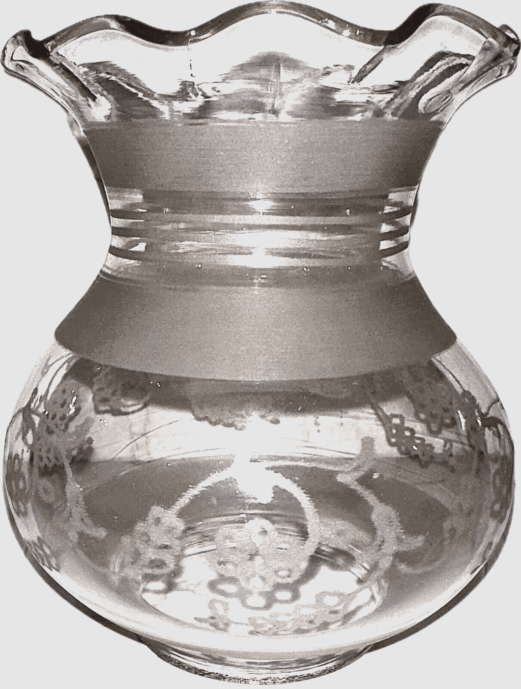 Antique Oil Kerosene Oregon Lamp Shade Etched Victorian Daisy Garland 3" Rim - AntiquesEtceteraAntique Oil Kerosene Oregon Lamp Shade Etched Victorian Daisy Garland 3" RimAntiqueAntiquesEtcetera
