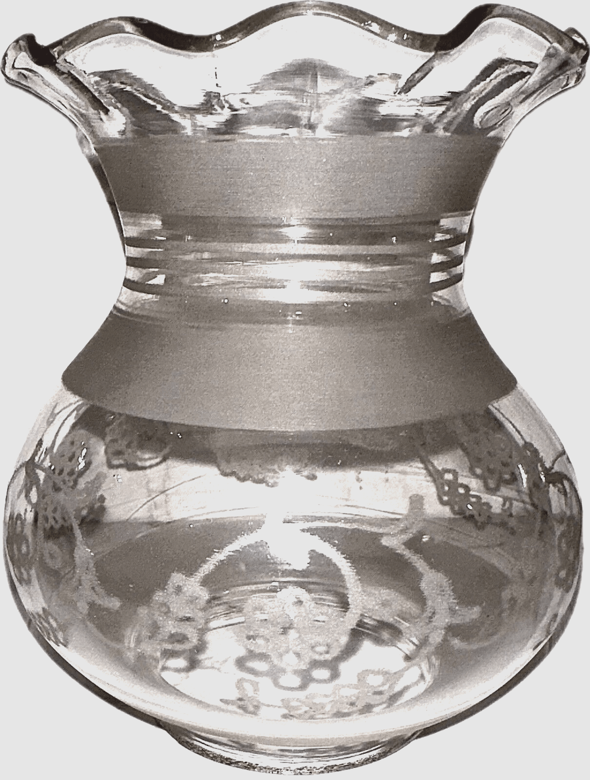 Antique Oil Kerosene Oregon Lamp Shade Etched Victorian Daisy Garland 3" Rim - AntiquesEtceteraAntique Oil Kerosene Oregon Lamp Shade Etched Victorian Daisy Garland 3" RimAntiqueAntiquesEtcetera