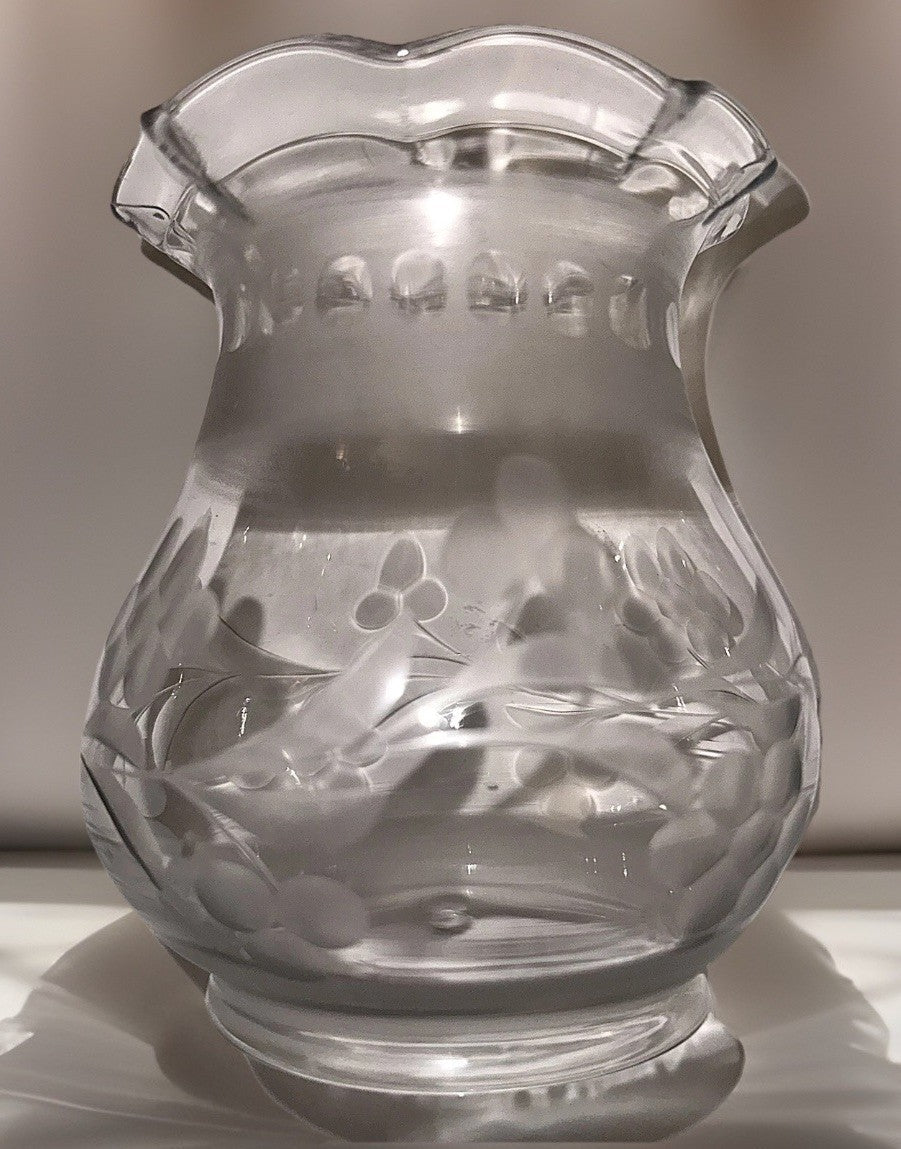Antique Oil Kerosene Oregon Lamp Shade Victorian Floral Glass With 3" Rim - AntiquesEtceteraAntique Oil Kerosene Oregon Lamp Shade Victorian Floral Glass With 3" RimAntiqueAntiquesEtcetera