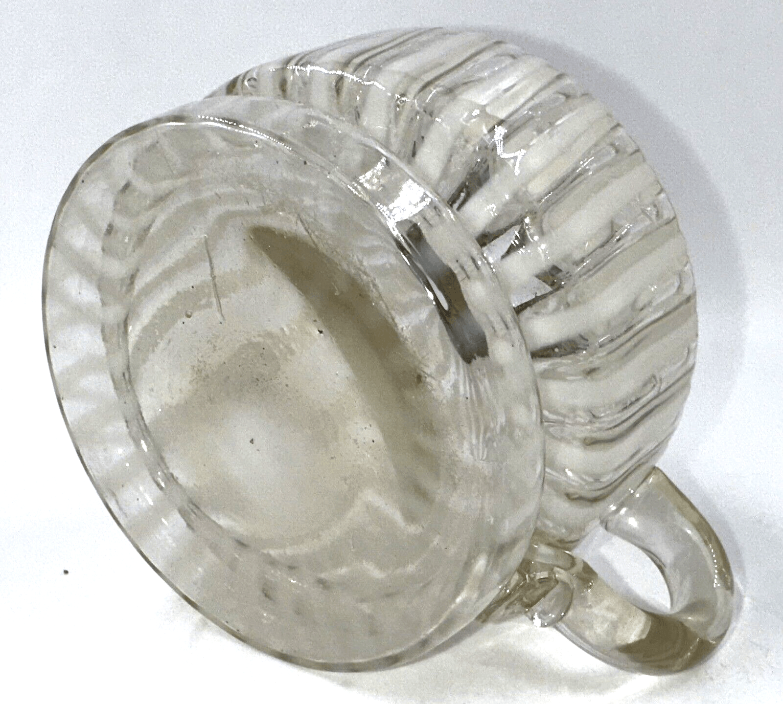 Antique Optic Opalescent White Stripe Flat Hand Finger Kerosene or Oil Lamp - AntiquesEtceteraAntique Optic Opalescent White Stripe Flat Hand Finger Kerosene or Oil LampAntique LightingAntiquesEtceteraAntiquesEtcetera