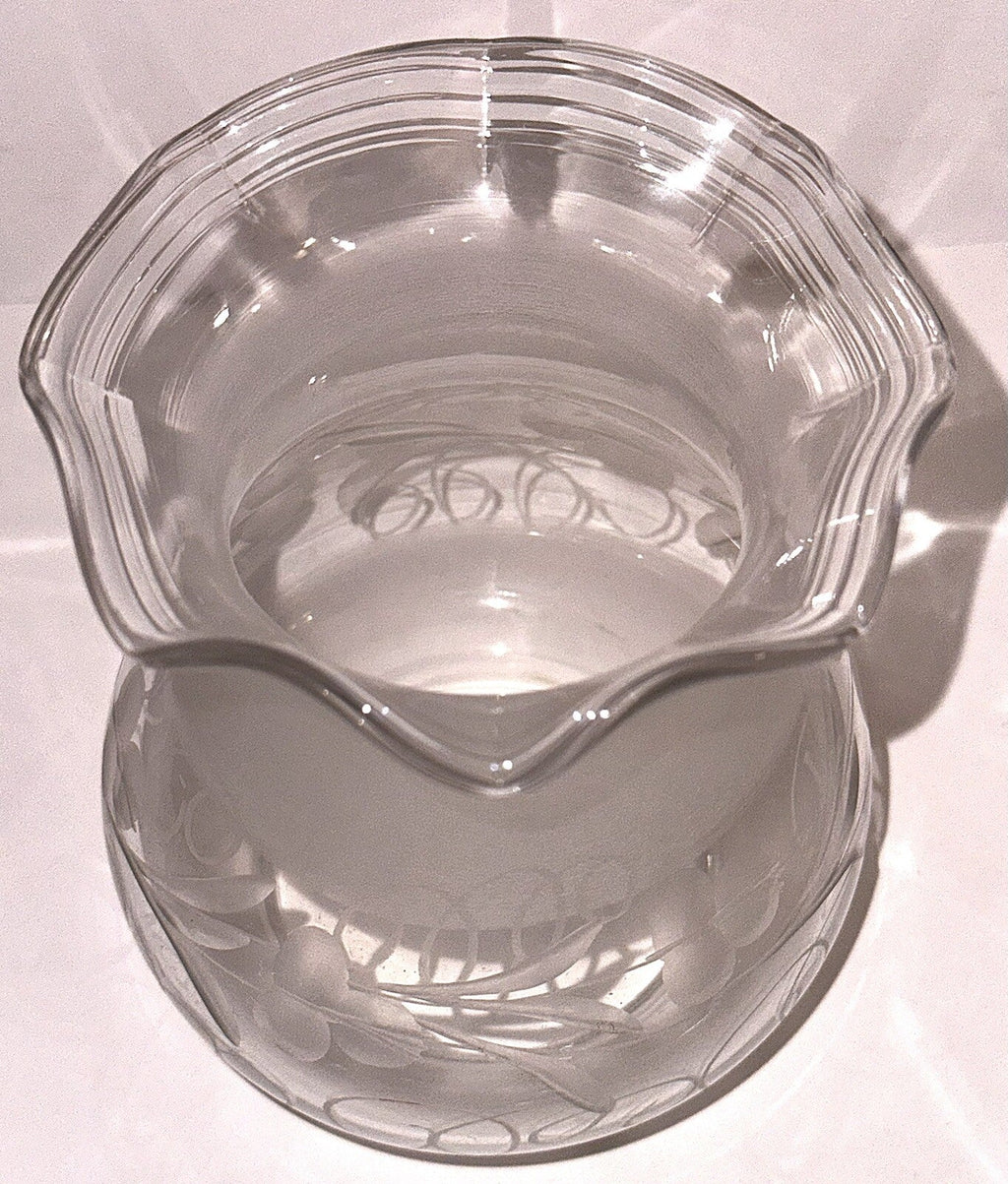 Antique Oregon Lamp Shade Kerosene Oil Pretty Victorian Motif Cut Glass 3" Rim - AntiquesEtceteraAntique Oregon Lamp Shade Kerosene Oil Pretty Victorian Motif Cut Glass 3" RimAntiqueAntiquesEtcetera