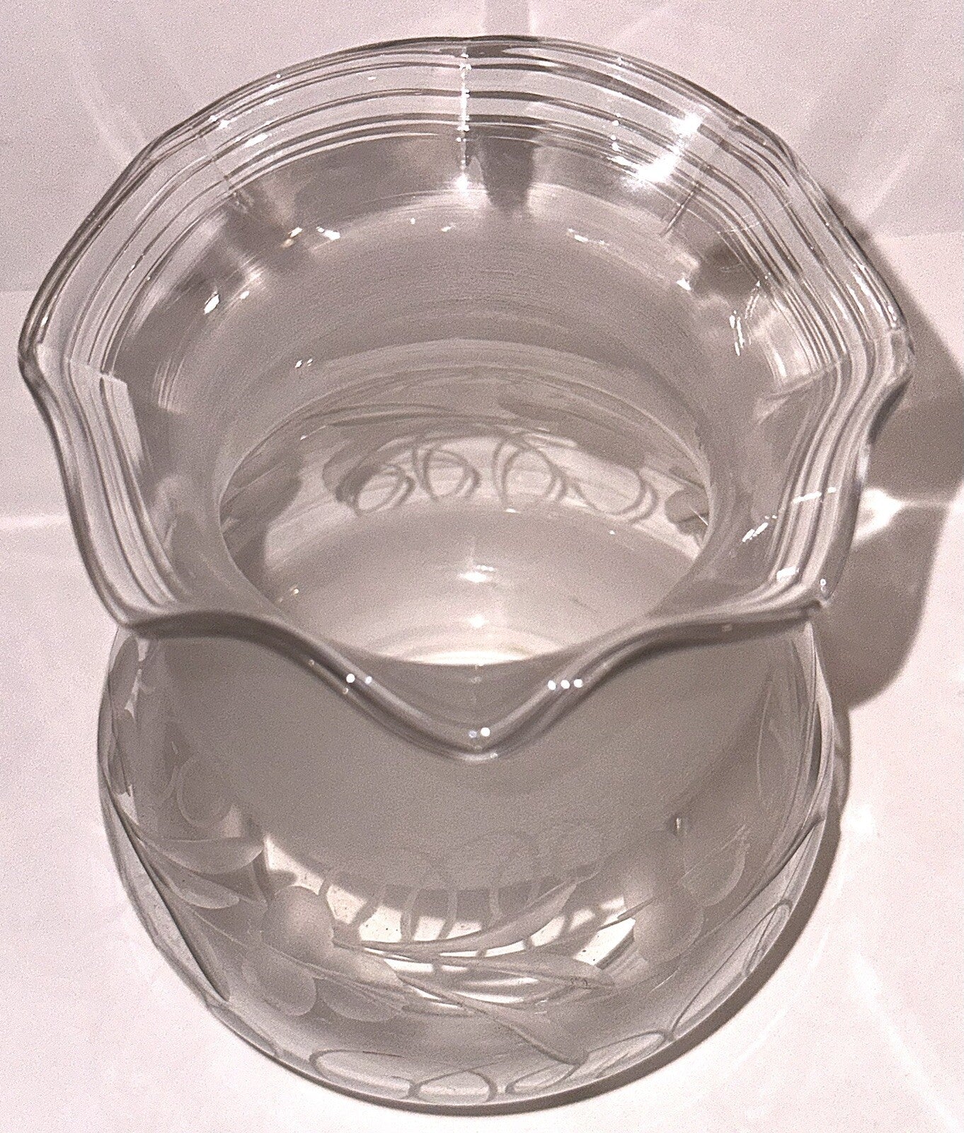 Antique Oregon Lamp Shade Kerosene Oil Pretty Victorian Motif Cut Glass 3" Rim - AntiquesEtceteraAntique Oregon Lamp Shade Kerosene Oil Pretty Victorian Motif Cut Glass 3" RimAntiqueAntiquesEtcetera