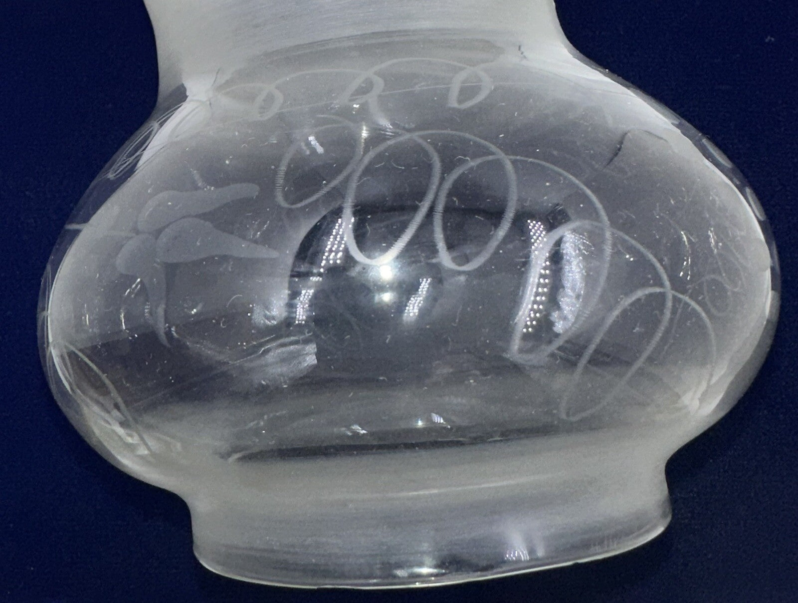 Antique Oregon Oil Kerosene Banquet Glass Lamp Shade Cut & Engraved 1800s - AntiquesEtceteraAntique Oregon Oil Kerosene Banquet Glass Lamp Shade Cut & Engraved 1800sAntiqueAntiquesEtcetera