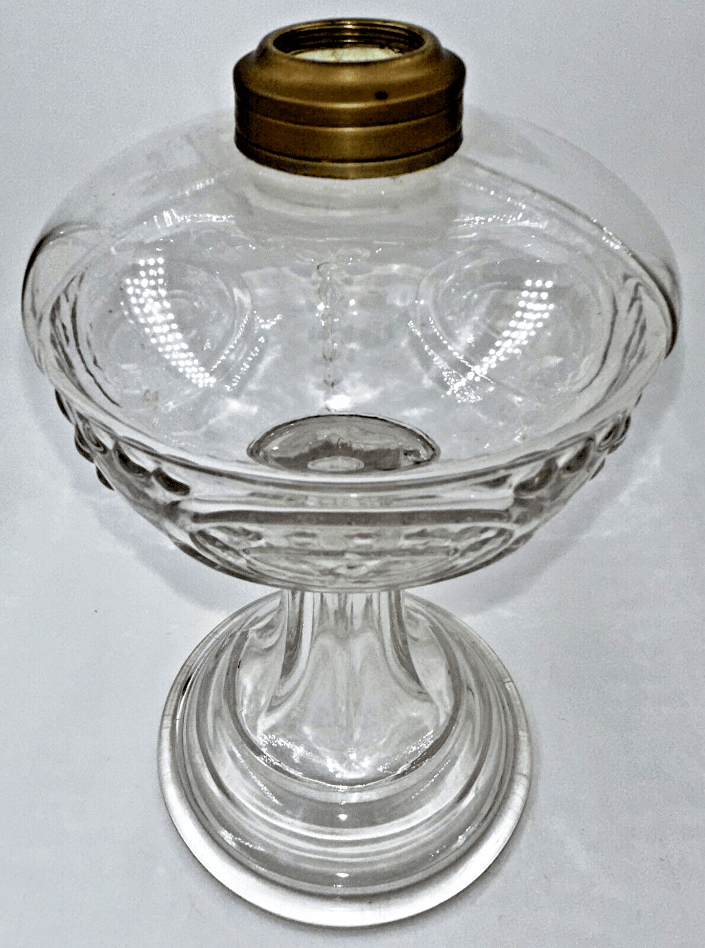 Antique Pre 1880 STAR OVAL PANEL Kerosene Oil Glass Stand Lamp THURO Bk 1 - 99h - AntiquesEtceteraAntique Pre 1880 STAR OVAL PANEL Kerosene Oil Glass Stand Lamp THURO Bk 1 - 99hAntiqueAntiquesEtcetera