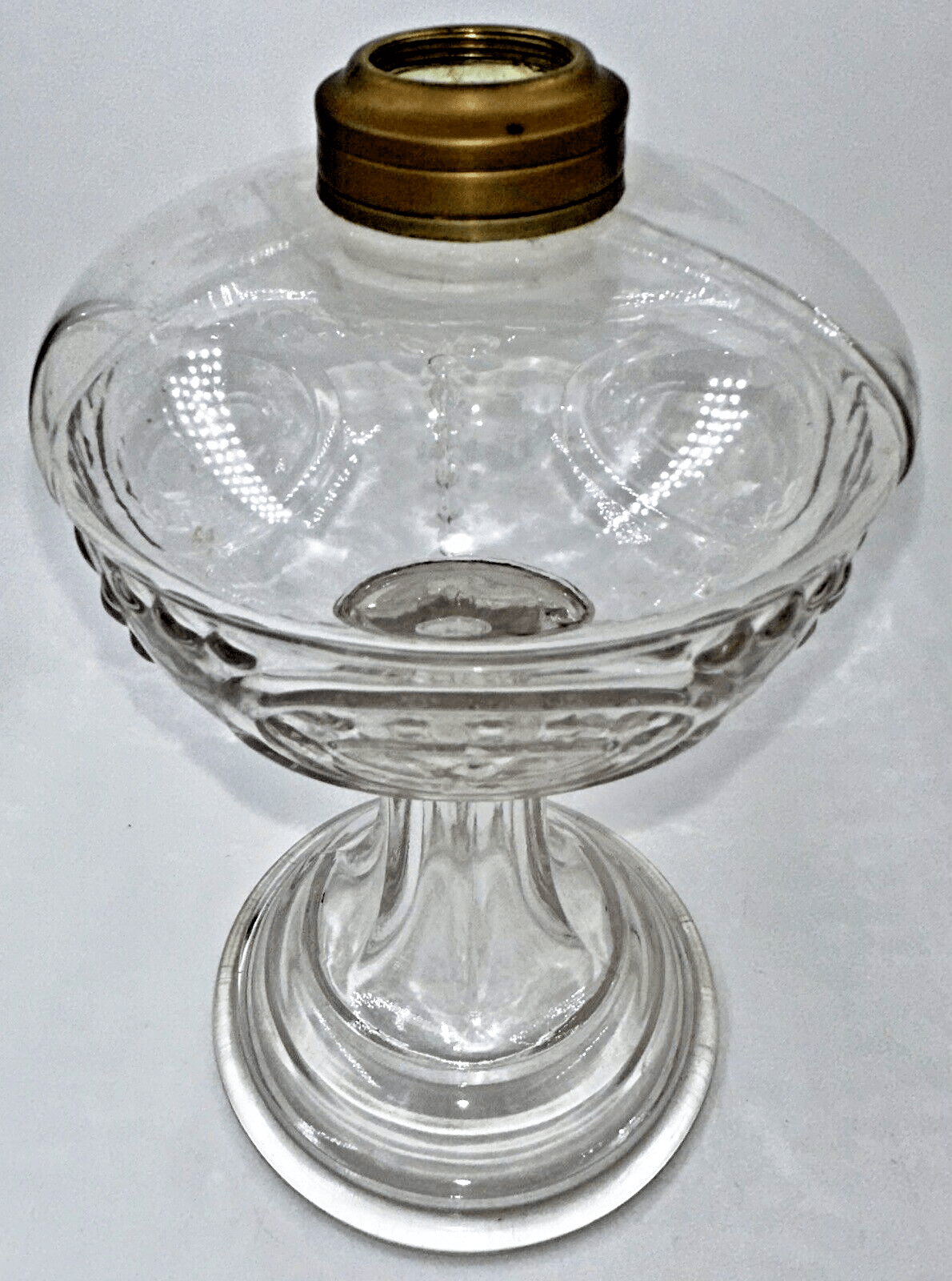 Antique Pre 1880 STAR OVAL PANEL Kerosene Oil Glass Stand Lamp THURO Bk 1 - 99h - AntiquesEtceteraAntique Pre 1880 STAR OVAL PANEL Kerosene Oil Glass Stand Lamp THURO Bk 1 - 99hAntiqueAntiquesEtcetera