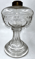 Antique Pre 1880 STAR OVAL PANEL Kerosene Oil Glass Stand Lamp THURO Bk 1 - 99h - AntiquesEtceteraAntique Pre 1880 STAR OVAL PANEL Kerosene Oil Glass Stand Lamp THURO Bk 1 - 99hAntiqueAntiquesEtcetera