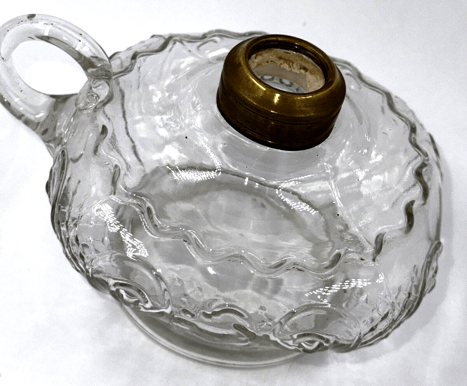 Antique PRINCESS FEATHER Kerosene Oil Lamp - Unusual Aladdin Style Finger Loop - AntiquesEtceteraAntique PRINCESS FEATHER Kerosene Oil Lamp - Unusual Aladdin Style Finger LoopAntique LightingAntiquesEtceteraAntiquesEtcetera
