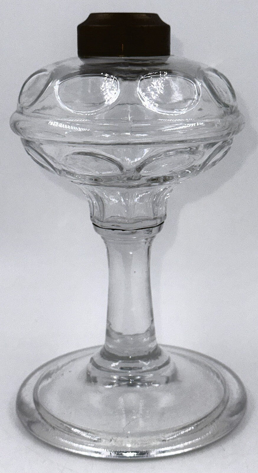 Antique RING PUNTY Oil, Whale Oil, Kerosene Stand Lamp Optic Glass THURO 1, 84a - AntiquesEtceteraAntique RING PUNTY Oil, Whale Oil, Kerosene Stand Lamp Optic Glass THURO 1, 84aAntiqueAntiquesEtcetera