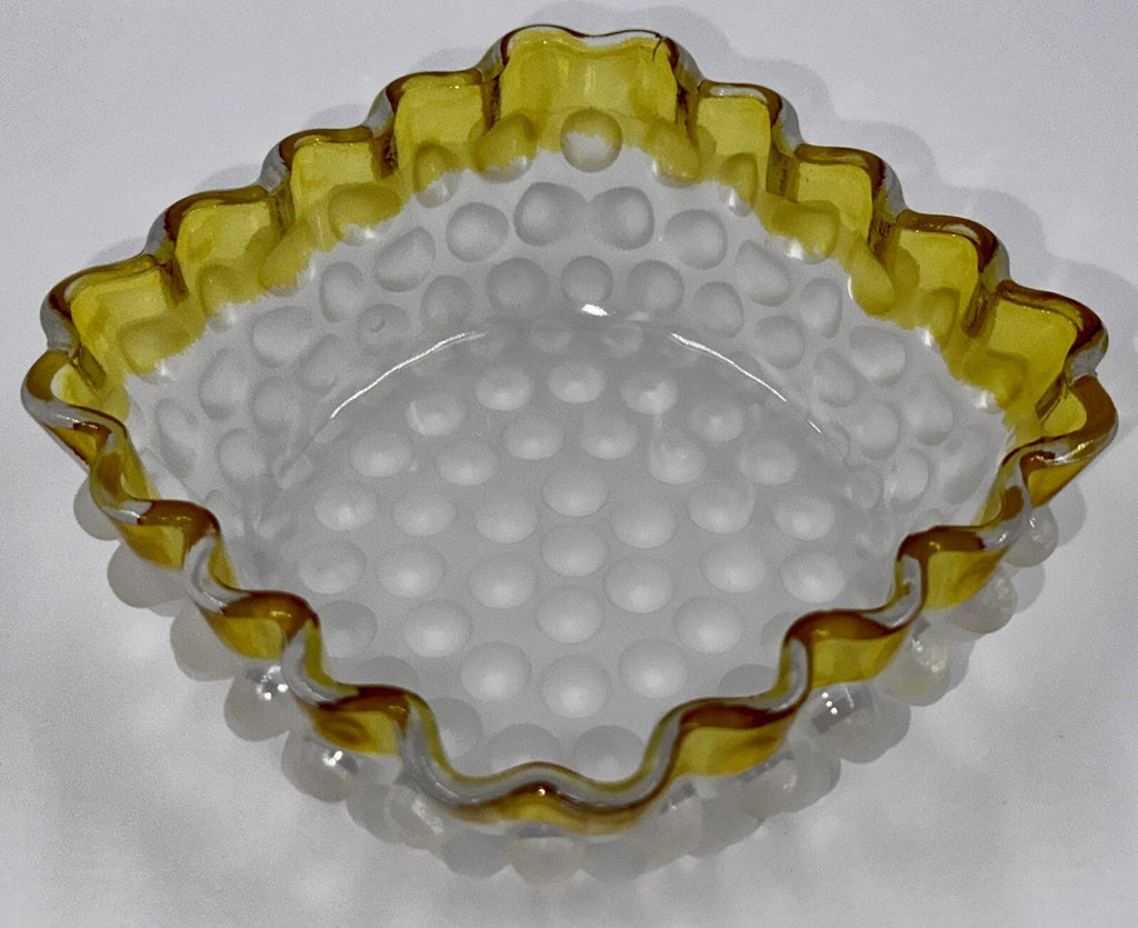 Antique Square Master Fruit Bowl Hobbs Brockunier DEW DROP Frances 1886 Museum - AntiquesEtceteraAntique Square Master Fruit Bowl Hobbs Brockunier DEW DROP Frances 1886 MuseumHobbs BrockunierAntiquesEtcetera