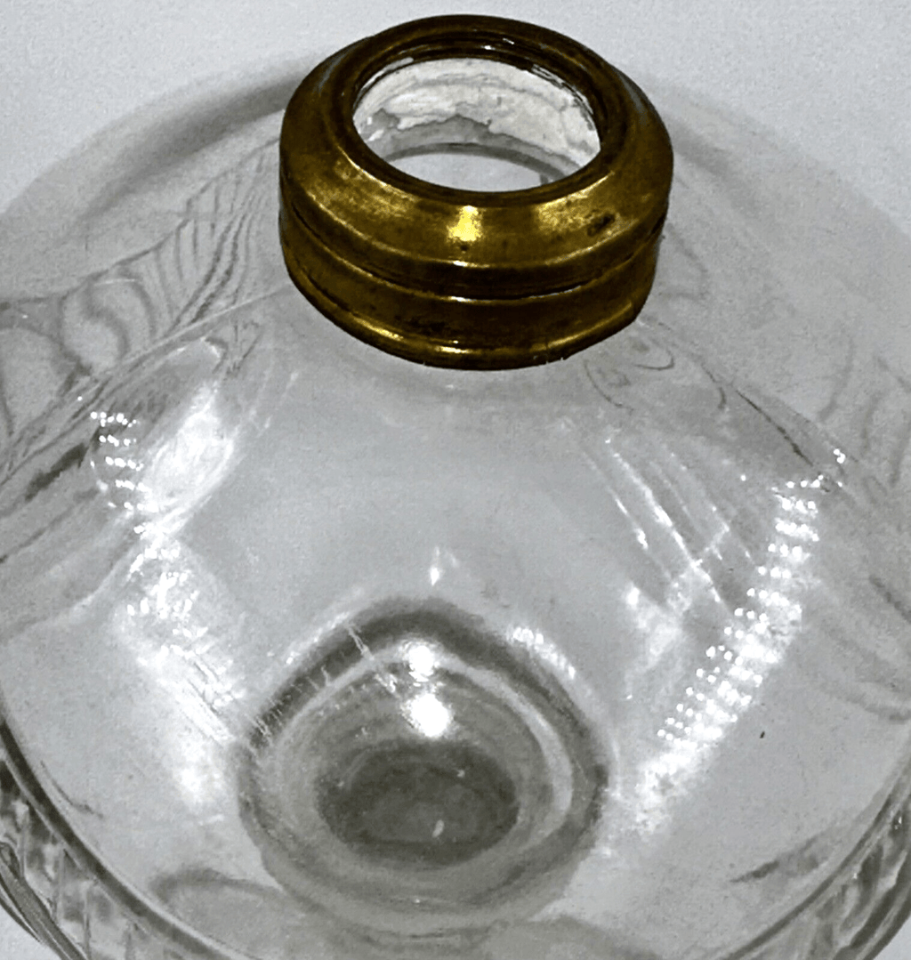 Antique TRIPLE SCALLOP and RIB SWAG Oil or Kerosene Stand Lamp THURO 2 p. 79 - g - AntiquesEtceteraAntique TRIPLE SCALLOP and RIB SWAG Oil or Kerosene Stand Lamp THURO 2 p. 79 - gAntiqueAntiquesEtcetera