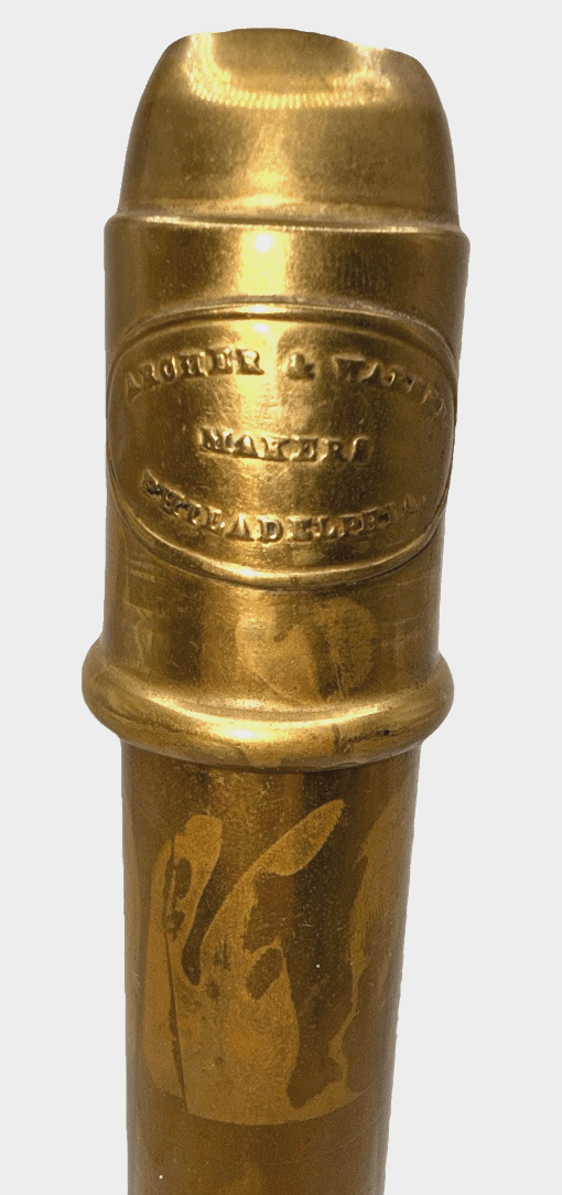 Archer & Warner Philadelphia Spring - Loaded Candlestick Brass, Drip Catcher Base - AntiquesEtceteraArcher & Warner Philadelphia Spring - Loaded Candlestick Brass, Drip Catcher BaseAntiquesEtceteraAntiquesEtcetera