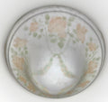 Art Deco Chandelier Shade Frosted White Glass Cameo Rose Motif 9.75" Rim Ceiling - AntiquesEtceteraArt Deco Chandelier Shade Frosted White Glass Cameo Rose Motif 9.75" Rim CeilingAntiquesEtceteraAntiquesEtcetera