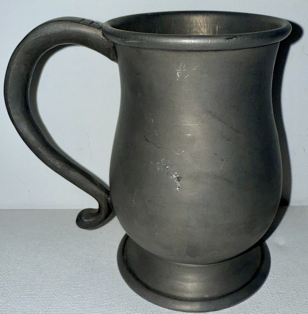 ASL Pewter Potbelly Pint Mug Museum Finish Lead Free - AntiquesEtceteraASL Pewter Potbelly Pint Mug Museum Finish Lead FreeASL PewterAntiquesEtcetera