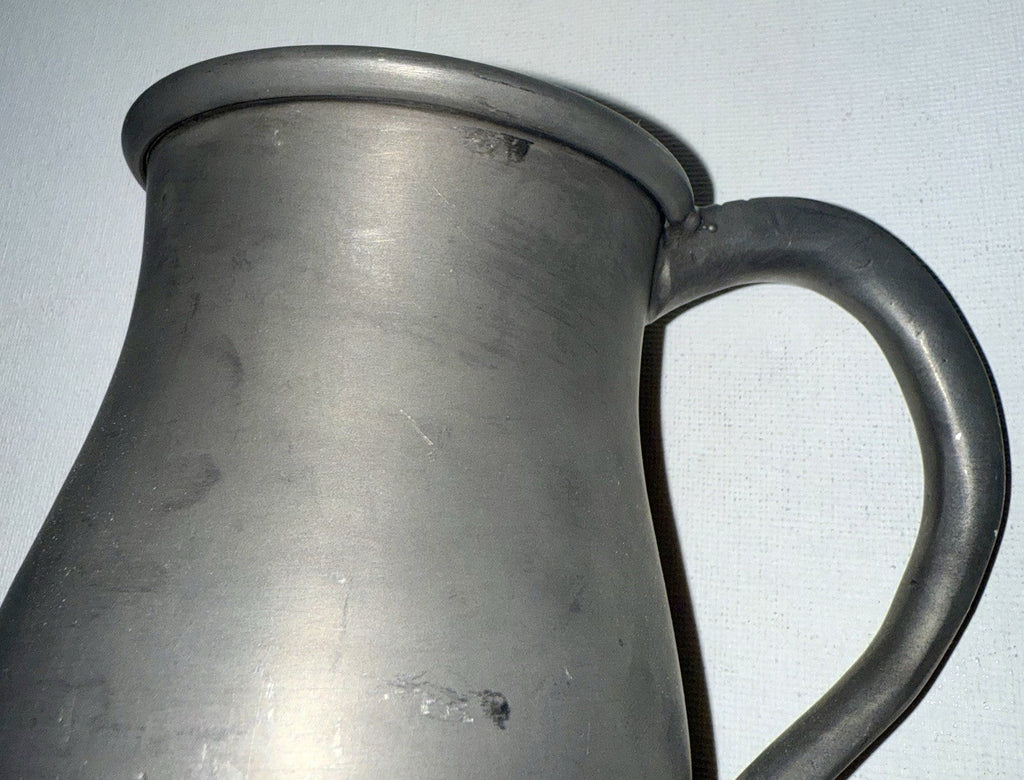 ASL Pewter Potbelly Pint Mug Museum Finish Lead Free - AntiquesEtceteraASL Pewter Potbelly Pint Mug Museum Finish Lead FreeASL PewterAntiquesEtcetera
