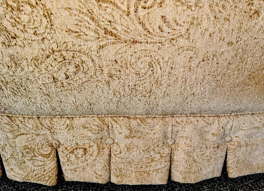 Baker Furniture for Laura Ashley Sofa Romantic Tufted English Country Highback - AntiquesEtceteraBaker Furniture for Laura Ashley Sofa Romantic Tufted English Country HighbackBakerAntiquesEtcetera