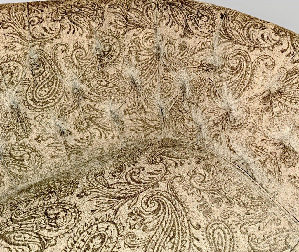 Baker Furniture for Laura Ashley Sofa Romantic Tufted English Country Highback - AntiquesEtceteraBaker Furniture for Laura Ashley Sofa Romantic Tufted English Country HighbackBakerAntiquesEtcetera