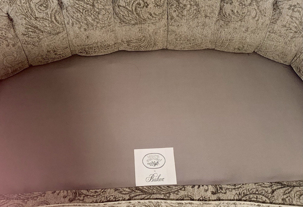 Baker Furniture for Laura Ashley Sofa Romantic Tufted English Country Highback - AntiquesEtceteraBaker Furniture for Laura Ashley Sofa Romantic Tufted English Country HighbackBakerAntiquesEtcetera