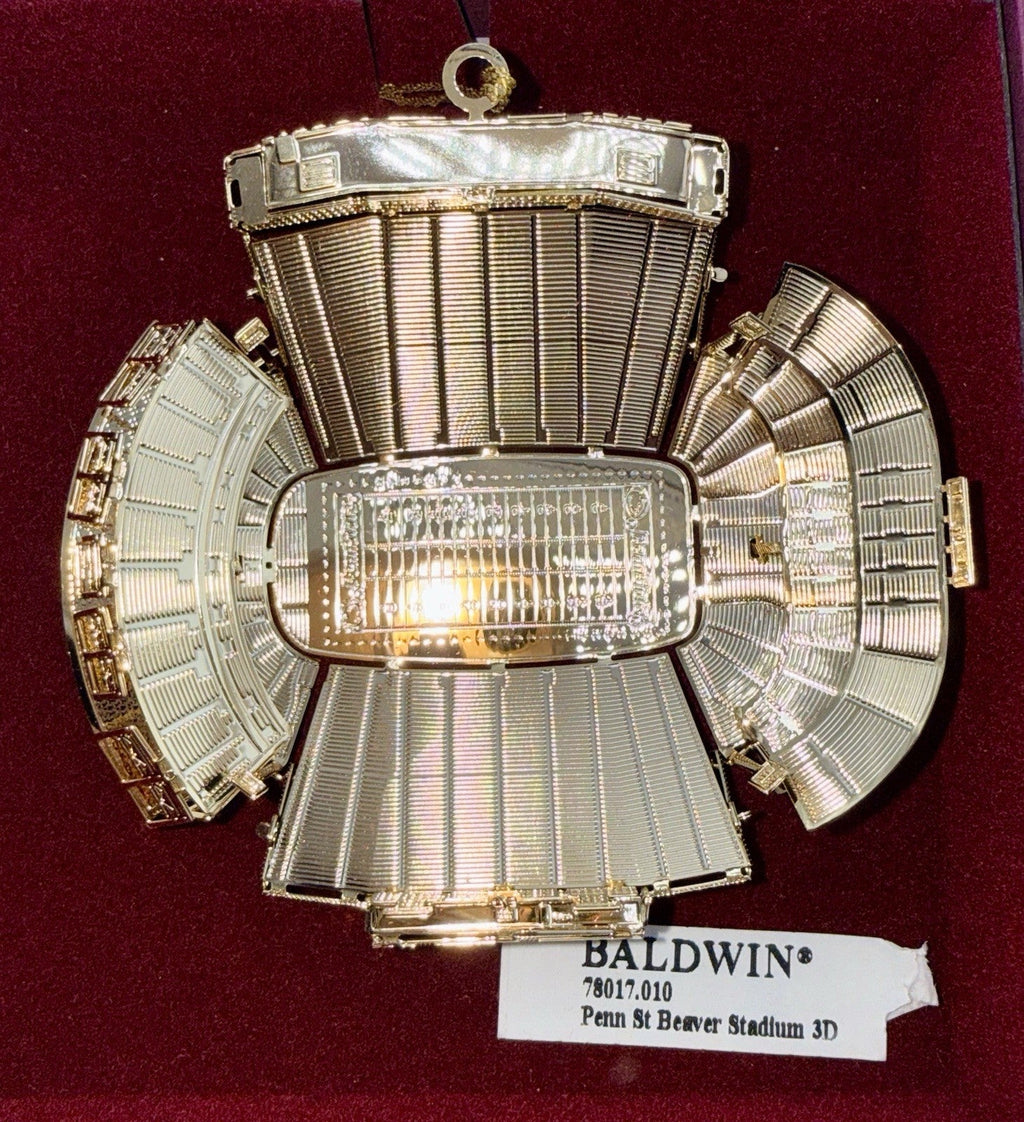 Baldwin Brass 3D Ornament Penn State Beaver Stadium Original Box w/ COA - AntiquesEtceteraBaldwin Brass 3D Ornament Penn State Beaver Stadium Original Box w/ COABaldwin BrassAntiquesEtcetera