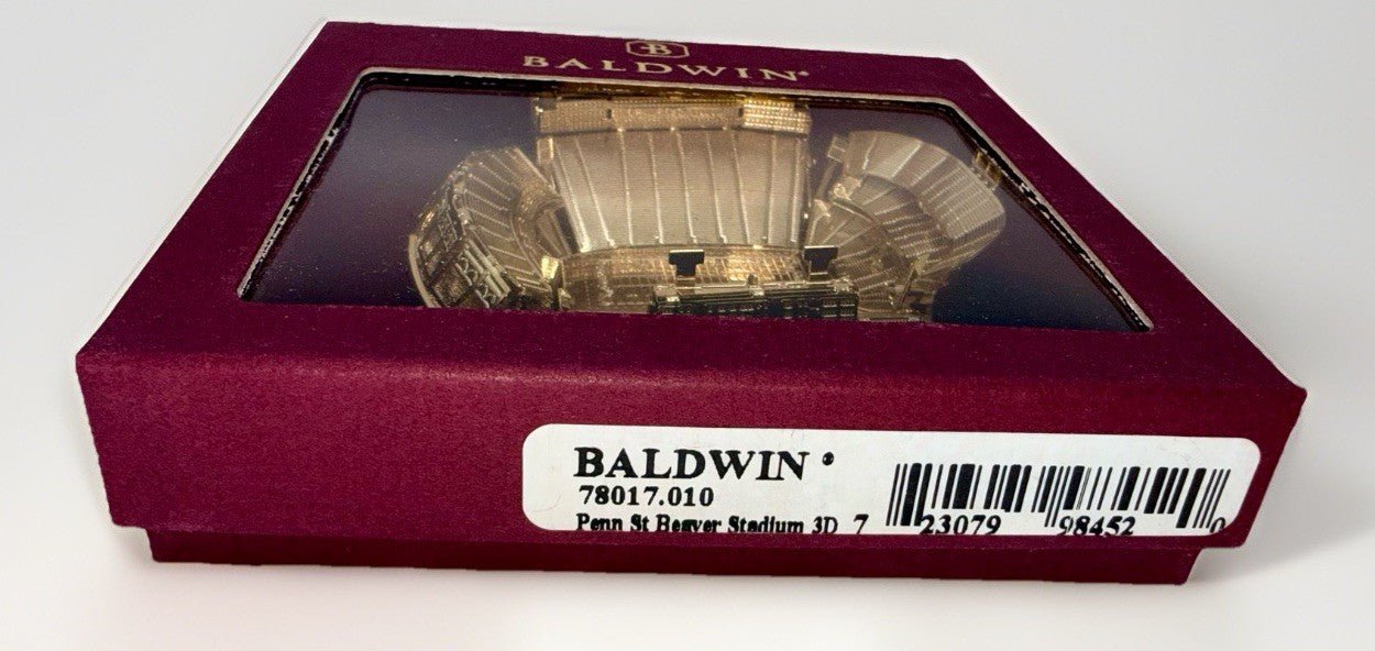 Baldwin Brass 3D Ornament Penn State Beaver Stadium Original Box w/ COA - AntiquesEtceteraBaldwin Brass 3D Ornament Penn State Beaver Stadium Original Box w/ COABaldwin BrassAntiquesEtcetera