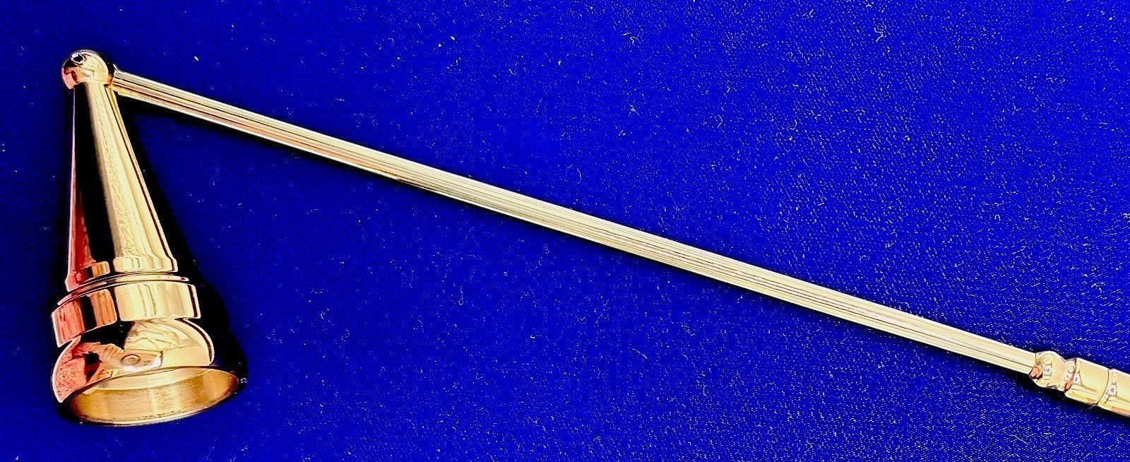 Baldwin Brass Hinged Extinguisher Candle Snuffer New in Box - AntiquesEtceteraBaldwin Brass Hinged Extinguisher Candle Snuffer New in BoxBALDWINAntiquesEtcetera