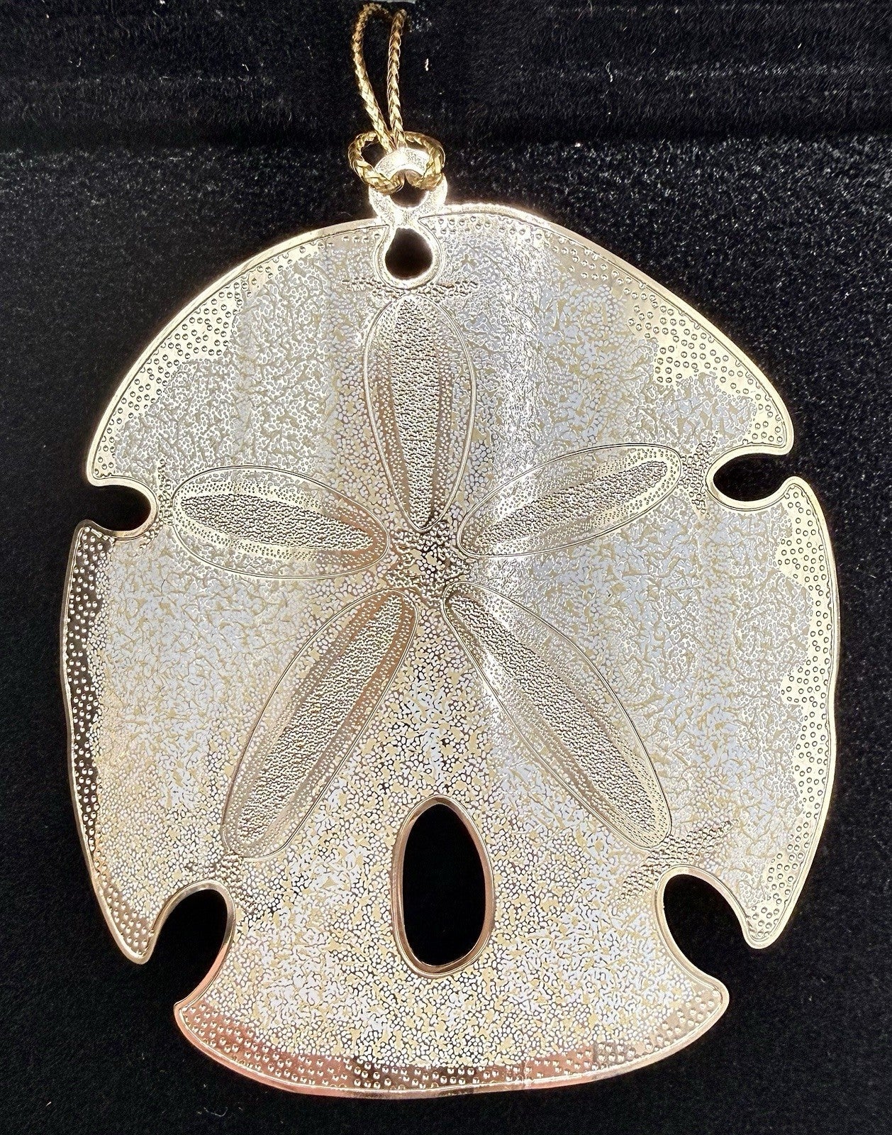 Baldwin Brass Sand Dollar Ornament Figural Chemart 36420 Hand Crafted America - AntiquesEtceteraBaldwin Brass Sand Dollar Ornament Figural Chemart 36420 Hand Crafted AmericaBaldwin BrassAntiquesEtcetera