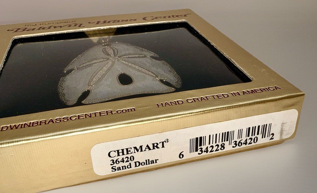Baldwin Brass Sand Dollar Ornament Figural Chemart 36420 Hand Crafted America - AntiquesEtceteraBaldwin Brass Sand Dollar Ornament Figural Chemart 36420 Hand Crafted AmericaBaldwin BrassAntiquesEtcetera
