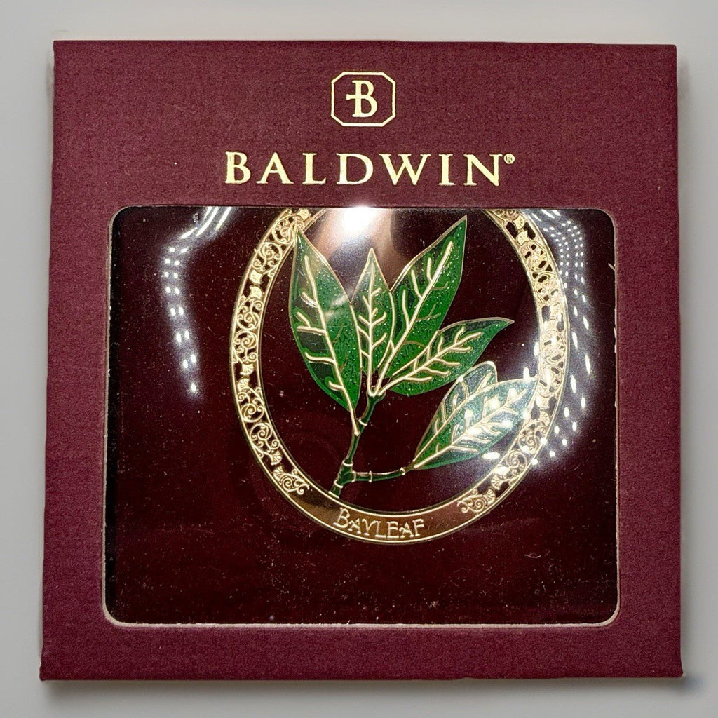 Baldwin Brass Santa's Garden BAYLEAF Christmas Ornament 2006 NIB - AntiquesEtceteraBaldwin Brass Santa's Garden BAYLEAF Christmas Ornament 2006 NIBBaldwin BrassAntiquesEtcetera