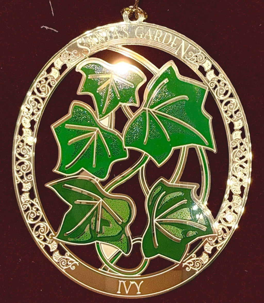 Baldwin Brass Santa's Garden IVY Christmas Ornament 2006 NIB - AntiquesEtceteraBaldwin Brass Santa's Garden IVY Christmas Ornament 2006 NIBBaldwin BrassAntiquesEtcetera